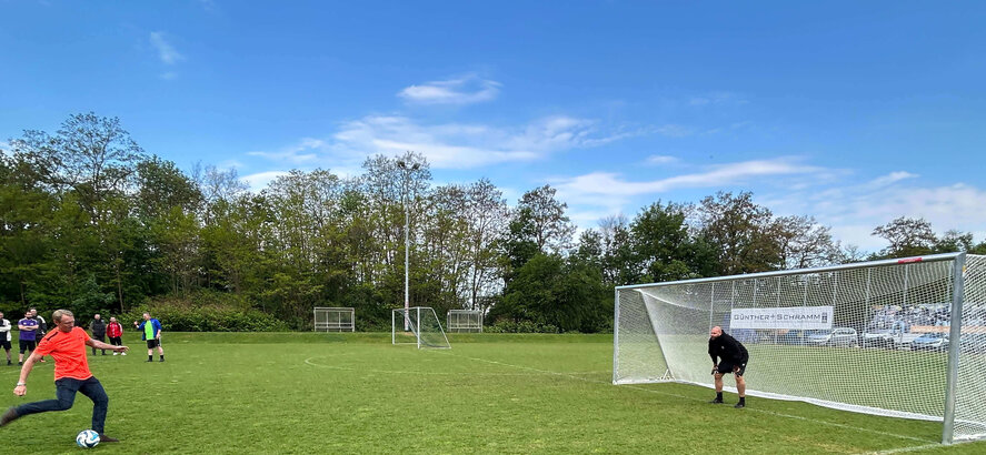Penalty shootout during the third MAFACup 2026 in Wasseralfingen