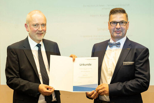 Konrad Grimm - Ehrensenator FH Aalen