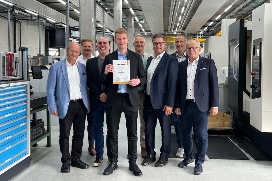 42nd Karl Kessler Prize Awarded to Jan Bolsinger