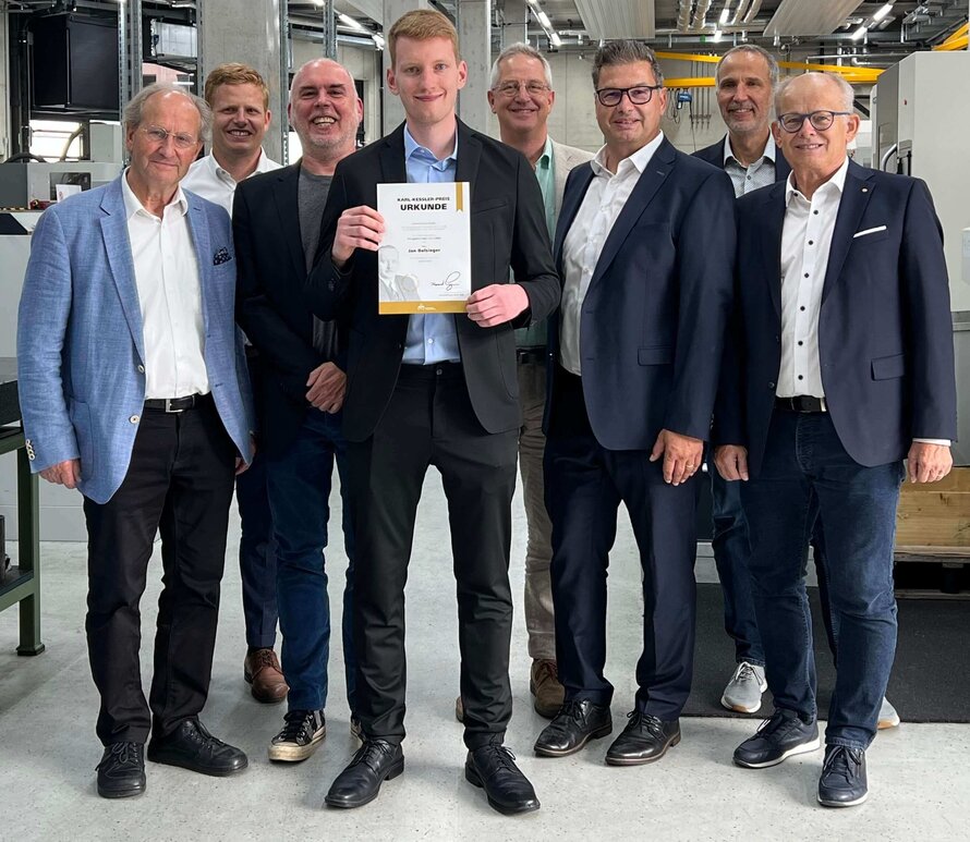 42. Karl-Kessler-Preis für Jan Bolsinger