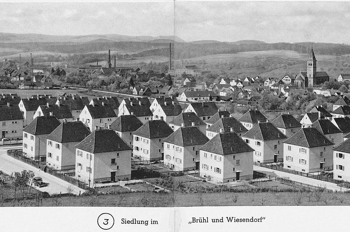 1930s: Houses for Alfing employees in Wasseralfingen